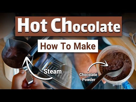 Make Hot Chocolate with Espresso Machine