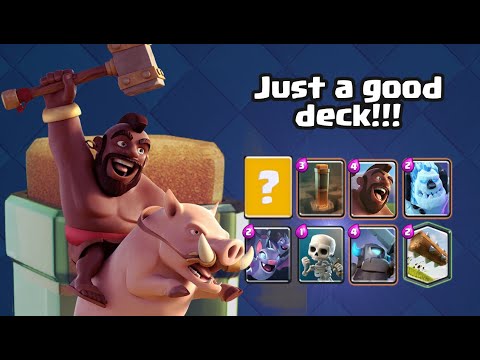 🔮Hog Rider➕Earthquake Deck - Just a good deck - CLASH ROYALE
