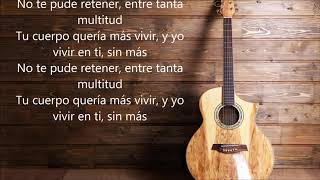 No te pude retener letra