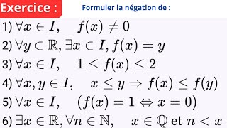 Negation of a proposition in logic (not P) 👍 How to negate a mathematical statement?
