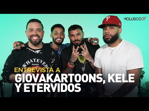 Kele, GiovaKartoons y Etervidos entre risas y seriedad dan la MEJOR entrevista de su carrera