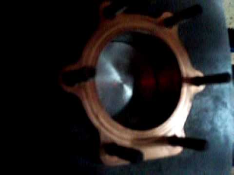 Blaster new Wiseco piston install