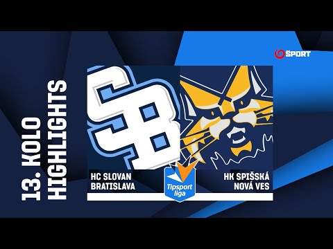 13. kolo: HC Slovan Bratislava - HK Spišská Nová Ves 6:4 (3:1, 1:2, 2:1)