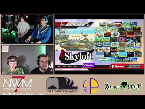 BW April Smash 4 - Shiny (Lucario) vs. Twin (Mario) - Winners Bracket