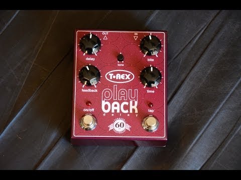 T-REX Playback Delay - Thomann 60th Anniversary - Pedal Demo