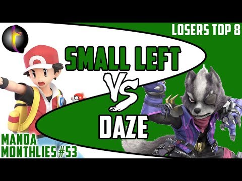 MM53 Singles: SSBU - LT8 - Small Left vs Daze