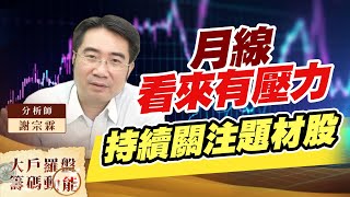 月線看來有壓力 持續關注題材股 (圖)