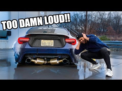 INSANELY LOUD EXHAUST!! (Greddy Evo GT Install)
