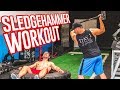 ULTIMATE Sledgehammer Workout (5 TOTAL BODY Exercises)