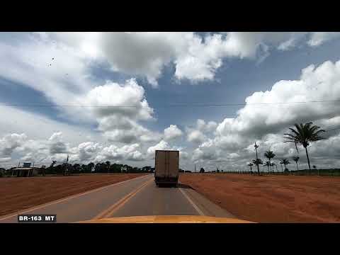 BR-163 MT. De: Guarantã do Norte/Para: Sinop-MT. Vídeo 04 de 05.