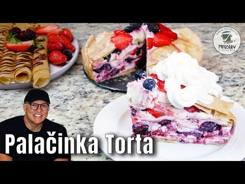 Savršene Klasične Palačinke i Palačinka Torta - Dva Ujedno