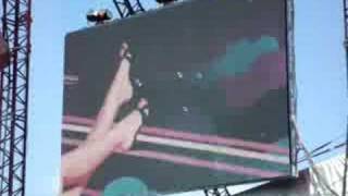 I lust U neon neon Glastonbury 2008