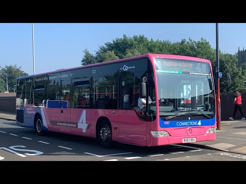 Go North East Connections 4 Mercedes Benz Citaro 5367 Route 4 follingsby park to Heworth