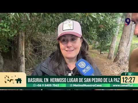 Basura en Laguna Grande de San Pedro de la Paz: vecinos preocupados por daños