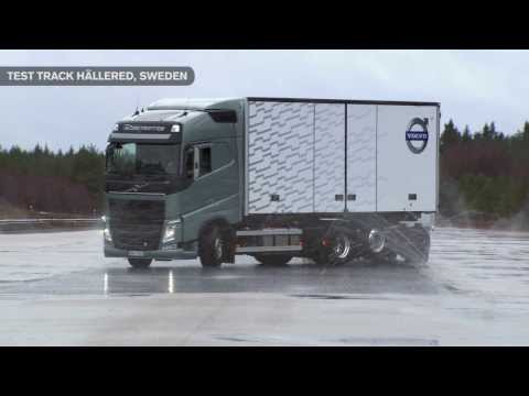 Volvo Trucks - Increased safety on slippery roads with Volvo Trucks' Stretch Brake