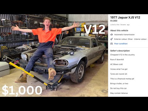 I Bought The Cheapest V12 In Australia. And It's Bad! | Jaguar XJS