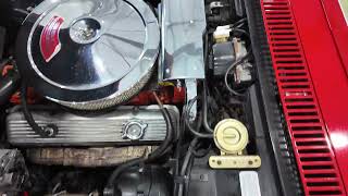 1970 Chevrolet Corvette Coupe 350/350 Engine Compartment