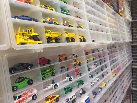 INSTALLING Plano STOW 'N GO cases in the Hot Wheels Room!