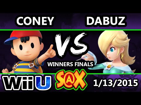 S@X - #WDB Coney (Ness) Vs. PL Xfire | Dabuz (Rosalina) Winners Finals - Smash 4