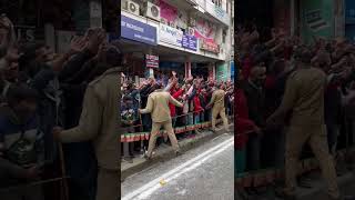 A grand welcome for PM Modi in Haldwani, Uttarakhand video