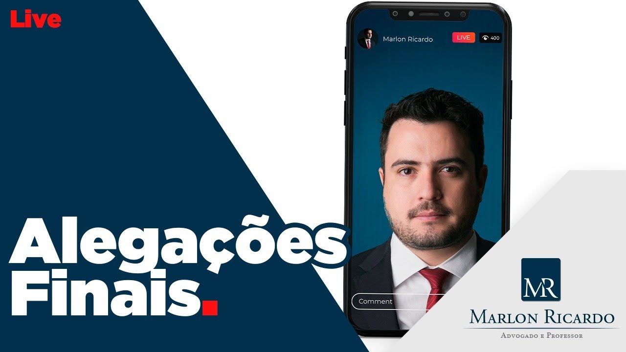 Alegações Finais | Memoriais | Processo Penal  | Marlon Ricardo