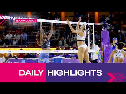 Daily Highlights Women's - Day 1 | Tlaxcala 2023 #mexbeachvolley