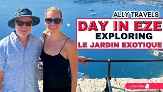 French Riviera Travel: One Day exploring EZE village in 4K