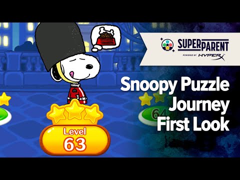 Snoopy Puzzle Journey iOS Gameplay - SuperParent First Look