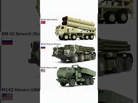 #jaidmeel KN-25 vs BM-30 Smerch vs M142 HIMARS | Powerful Rocket Artillery Systems