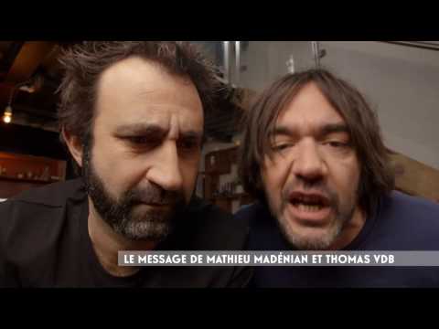 Mathieu Madénian et Thomas VDB félicitent Valls d'avoir évité une 2ième claque