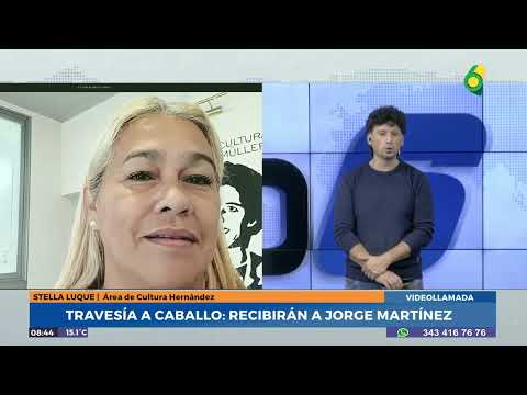 D6 | Stella Luque (Área de Cultura Hernández) - Travesía a caballo: Recibirán a Jorge Martínez