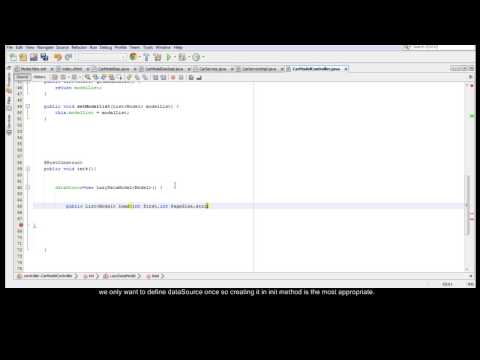 Primefaces lazy loading example with Hibernate filters