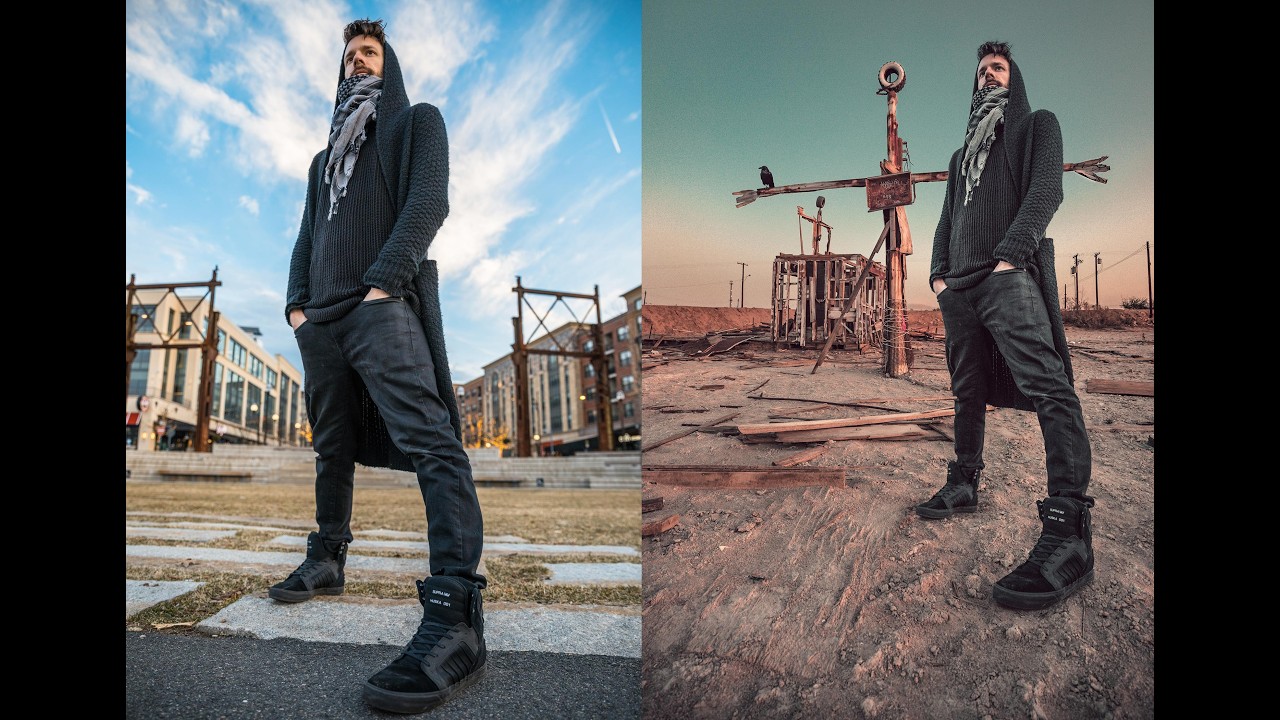 Realistic photo compositing | blending subject into background Photoshop