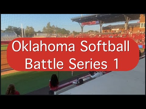 Oklahoma Softball Battle Series 1 2025