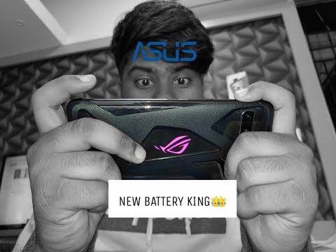 Asus ROG Phone 2 Pubg battery drain test (100-0%) (New Record Register)😱😱