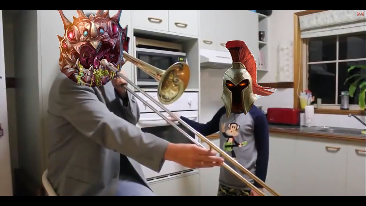 Liên Minh Huyền Thoại: quẩy lv Kog’maw + Pantheon ^^