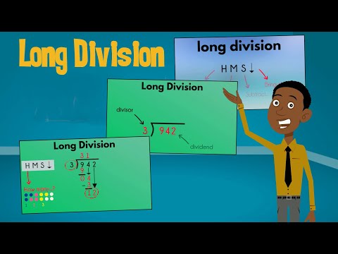 Long Division Made Easy: HMS Bring Down | EasyTeaching
