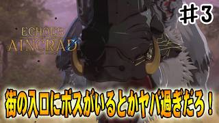 【SAO EoA】新たな街の入り口にはデカいボスが待っていた‼#３【ソードアートオンラインエコーズオブアインクラッド】