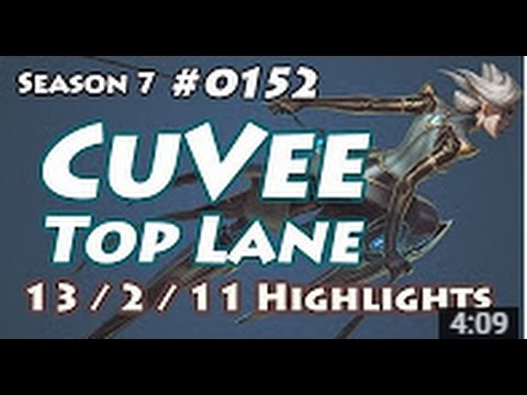 SSG CuVee   Camille vs Darius, ESC Ever Crazy   KR LOL Highlights   큐베 카밀
