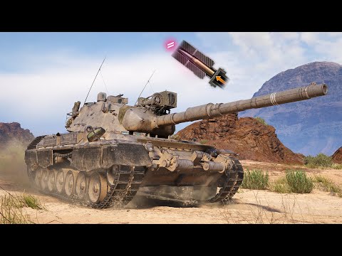 Leopard 1: 12,3K Damage - World of Tanks.