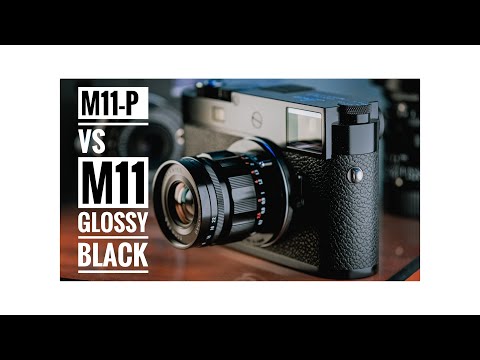 Leica M11-P oder M11 black glossy?
