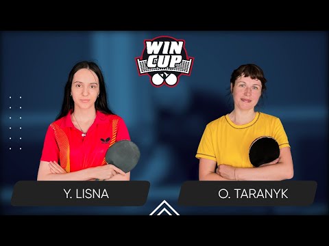 15:30 Yaroslava Lisna -  Olena Taranyk West 3 WIN CUP 12.02.2024 | TABLE TENNIS WINCUP