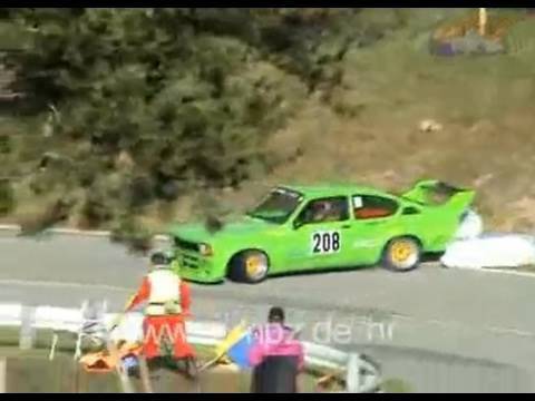 Lancia Delta S4 incident - Bergrennen Vrchy Subida Hillclimb Crash - Drift Marc Fleury