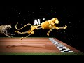 ai learns to run faster than cheetah world record