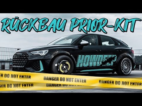 HOWDEEP // AUDI RSQ3 / RÜCKBAU, GEHT DAS PRIOR KIT OHNE SCHÄDEN WIEDER AB?