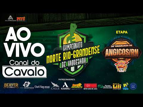 VAQUEJADA AO VIVO - 2ª ETAPA CAMPEONATO NORTE-RIOGRANDENSE  - SÃO JOSÉ PARK SHOW - ANGICOS/RN