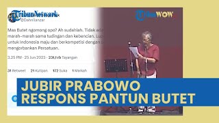 Jubir Prabowo Tanggapi Pantun Butet Kartaredjasa Sebut Capres Hobi Menculik: Tidak Ada Waktu Baper