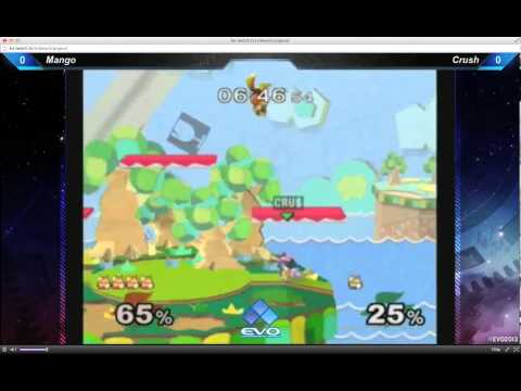 EVO 2013 - Super Smash Bros Melee - Mango vs Crush