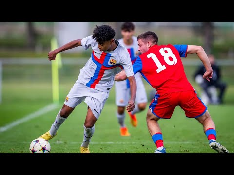 Lamine Yamal vs Viktoria Plzen | UEFA Youth League (1/11/22)
