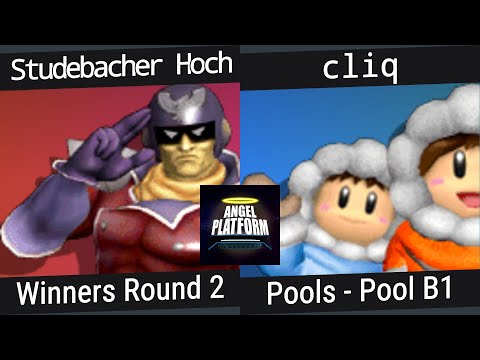 [Angel Platform] - Pools - Pool B1 - Studebacher Hoch (Captain Falcon) VS cliq (Ice Climbers)